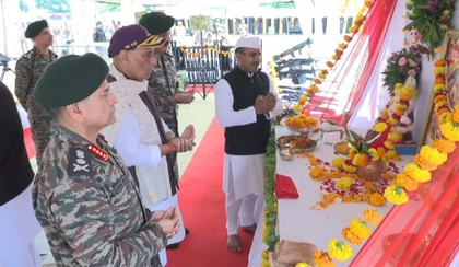 Any misadventure in Sir Creek will invite resounding response: Defence Minister Singh warns Pak | Any misadventure in Sir Creek will invite resounding response: Defence Minister Singh warns Pak