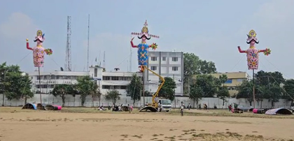 Vijayadashami being celebrated with great enthusiasm at Jammu’s Parade Ground | Vijayadashami being celebrated with great enthusiasm at Jammu’s Parade Ground