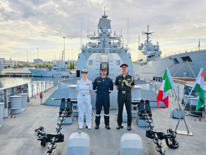 INS Trikand makes port call at Italy's Taranto, bolstering defence ties | INS Trikand makes port call at Italy's Taranto, bolstering defence ties