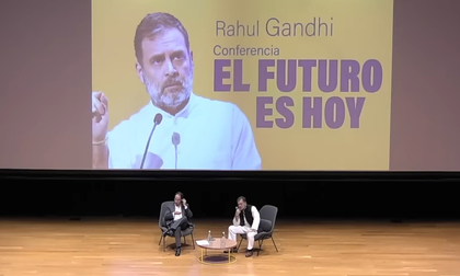 Democratic system under attack in India, says Rahul Gandhi in Columbia | Democratic system under attack in India, says Rahul Gandhi in Columbia