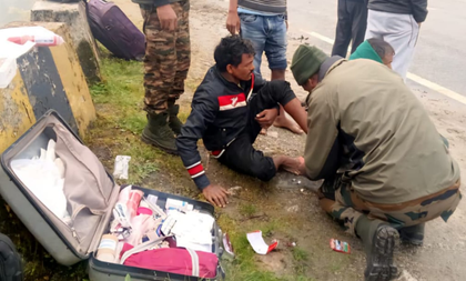 Arunachal: Army rescues 13 civilians as bus plunges into valley | Arunachal: Army rescues 13 civilians as bus plunges into valley