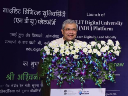Ashwini Vaishnaw inaugurates NIELIT Digital University | Ashwini Vaishnaw inaugurates NIELIT Digital University
