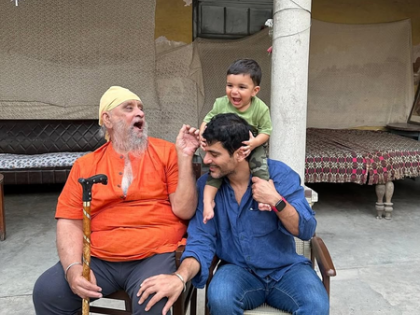 Angad Bedi shares son Guriq’s heartwarming moments with late father Bishan Singh Bedi on his birthday | Angad Bedi shares son Guriq’s heartwarming moments with late father Bishan Singh Bedi on his birthday
