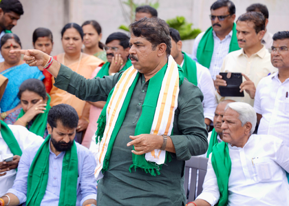 Siddaramaiah-Shivakumar power pact 100 pc true; Nov revolution imminent in K'taka Cong: BJP | Siddaramaiah-Shivakumar power pact 100 pc true; Nov revolution imminent in K'taka Cong: BJP