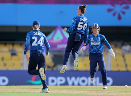 Women's World Cup: Smith shines as England reduce South Africa to second-lowest total of 69 | Women's World Cup: Smith shines as England reduce South Africa to second-lowest total of 69