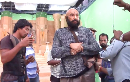 'Baahubali' unit greets 'Kattappa' on his birthday! | 'Baahubali' unit greets 'Kattappa' on his birthday!