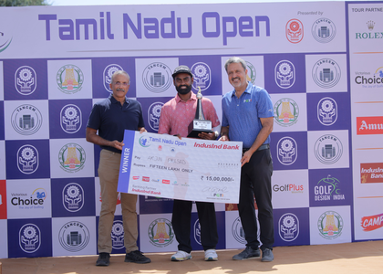 Tamil Nadu Open: Arjun Prasad ends long wait for maiden title with four-stroke triumph | Tamil Nadu Open: Arjun Prasad ends long wait for maiden title with four-stroke triumph