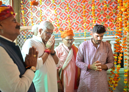 ‘People my true strength’, says Gajendra Shekhawat on his 58th birthday in Jodhpur | ‘People my true strength’, says Gajendra Shekhawat on his 58th birthday in Jodhpur