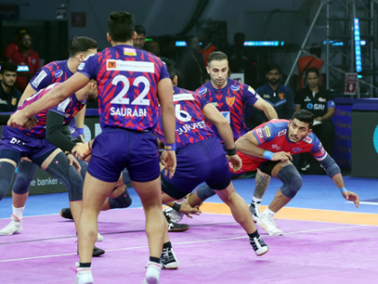 PKL 12: Ashu Malik continues fine form as Dabang Delhi reclaim top spot with win over UP Yoddhas | PKL 12: Ashu Malik continues fine form as Dabang Delhi reclaim top spot with win over UP Yoddhas