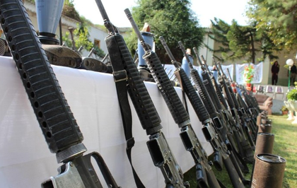 Uganda, AU destroy illicit firearms to curb proliferation of small weapons | Uganda, AU destroy illicit firearms to curb proliferation of small weapons