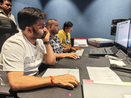Dubbing for Prabhas's 'The Raja Saab' begins | Dubbing for Prabhas's 'The Raja Saab' begins