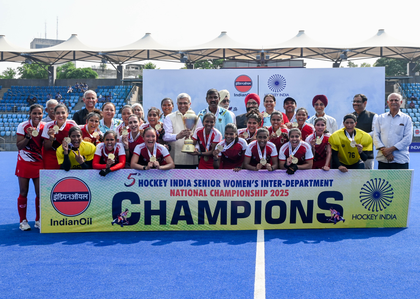 Sr Women Inter-Department National Hockey: Railways Sports Promotion Board crowned champions | Sr Women Inter-Department National Hockey: Railways Sports Promotion Board crowned champions