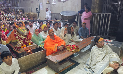Shikhar Dhawan visits Mahakaleshwar Jyotirlinga temple, attends Bhasma Aarti | Shikhar Dhawan visits Mahakaleshwar Jyotirlinga temple, attends Bhasma Aarti