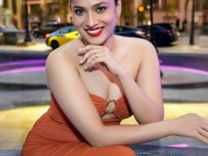 Ankita Lokhande channels Sridevi’s iconic ‘Chandni’ look with modern twist | Ankita Lokhande channels Sridevi’s iconic ‘Chandni’ look with modern twist