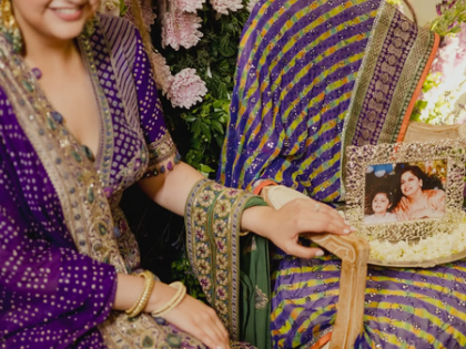 Anshula Kapoor calls her Gor Dhana "A fairy tale come true' | Anshula Kapoor calls her Gor Dhana "A fairy tale come true'