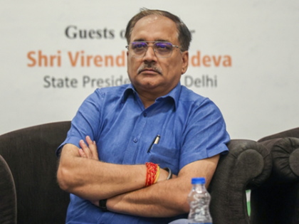 ‘Political vultures’: Delhi BJP chief Virendra Sachdeva on AAP leaders' remarks on mishaps | ‘Political vultures’: Delhi BJP chief Virendra Sachdeva on AAP leaders' remarks on mishaps