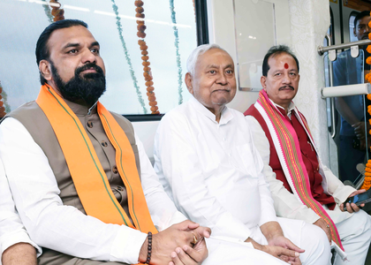 NDA leaders confident of 'Pandava coalition' returning to power in Bihar | NDA leaders confident of 'Pandava coalition' returning to power in Bihar