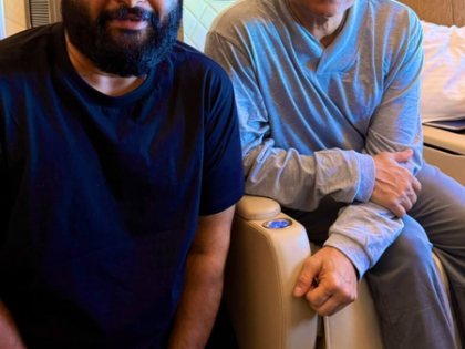 Music director Thaman on cloud nine after Sachin Tendulkar tells him, 'You have great bat speed!' | Music director Thaman on cloud nine after Sachin Tendulkar tells him, 'You have great bat speed!'