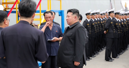 North Korea's Kim calls for bolstering naval power to counter enemy's provocations | North Korea's Kim calls for bolstering naval power to counter enemy's provocations