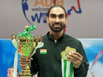 Pramod Bhagat shines with triple gold and at Abia Para Badminton International | Pramod Bhagat shines with triple gold and at Abia Para Badminton International