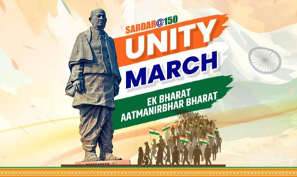 Union Min Mansukh Mandaviya launches 'Sardar@150 Unity March' to commemorate 150th Birth anniversary of Sardar Vallabhbhai Patel | Union Min Mansukh Mandaviya launches 'Sardar@150 Unity March' to commemorate 150th Birth anniversary of Sardar Vallabhbhai Patel Union Min Mansukh Mandaviya launches 'Sardar@150 Unity March' to commemorate 150th Birth anniversary of Sardar Vallabhbhai Patel | Union Min Mansukh Mandaviya launches 'Sardar@150 Unity March' to commemorate 150th Birth anniversary of Sardar Vallabhbhai Patel