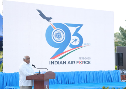IAF witnessed ‘golden era’ under PM Modi: Gujarat CM Patel | IAF witnessed ‘golden era’ under PM Modi: Gujarat CM Patel