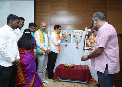 On Valmiki Jayanti, K'taka BJP questions Cong govt over funds 'scam' in tribal board | On Valmiki Jayanti, K'taka BJP questions Cong govt over funds 'scam' in tribal board