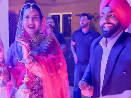 Sonam Bajwa shares her DJ moment from the 'Nikka Zaildar 4' set | Sonam Bajwa shares her DJ moment from the 'Nikka Zaildar 4' set