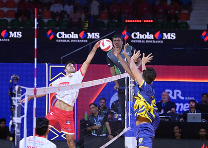 PVL 2025: Kolkata Thunderbolts score solid win over Kochi Blue Spikers | PVL 2025: Kolkata Thunderbolts score solid win over Kochi Blue Spikers