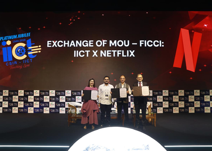 Netflix joins hands with IICT & FICCI to support India’s creative Tech talent | Netflix joins hands with IICT & FICCI to support India’s creative Tech talent