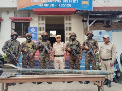 Manipur: 9-foot-long country-made rocket recovered, three militants held | Manipur: 9-foot-long country-made rocket recovered, three militants held
