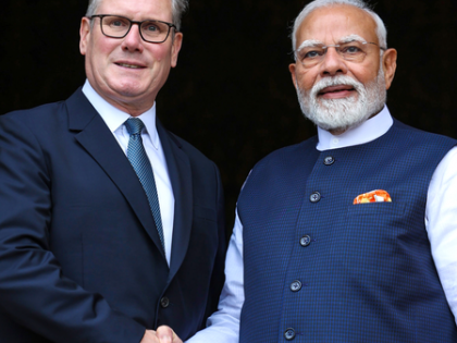 UK PM Keir Starmer arrives in Mumbai for first official visit | UK PM Keir Starmer arrives in Mumbai for first official visit