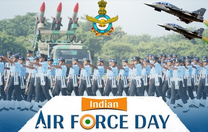 'Always demonstrated courage', Prez Murmu leads nation in honouring bravehearts on Air Force Day | 'Always demonstrated courage', Prez Murmu leads nation in honouring bravehearts on Air Force Day