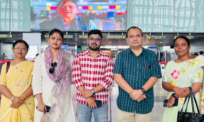 Trinamool delegation heads to Tripura a day after party office vandalised | Trinamool delegation heads to Tripura a day after party office vandalised