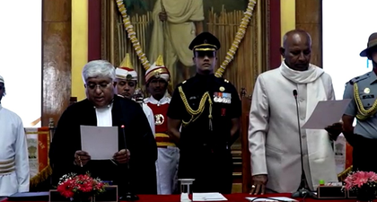 Justice Soumen Sen sworn in as chief justice of Meghalaya HC | Justice Soumen Sen sworn in as chief justice of Meghalaya HC