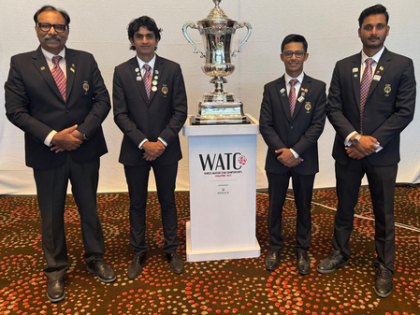 Rakshit Dahiya is tied 28th after Round 1 of World Amateur Team Golf; India T-18th in team standings | Rakshit Dahiya is tied 28th after Round 1 of World Amateur Team Golf; India T-18th in team standings