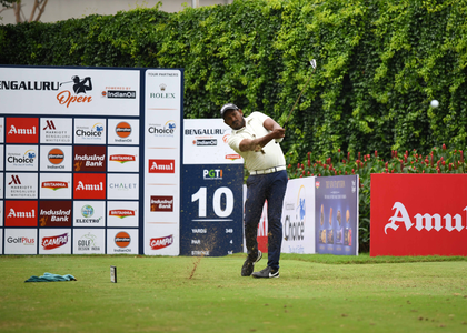 Bengaluru Open 2025: Thangaraja moves into halfway lead with 65 in Round 2 | Bengaluru Open 2025: Thangaraja moves into halfway lead with 65 in Round 2