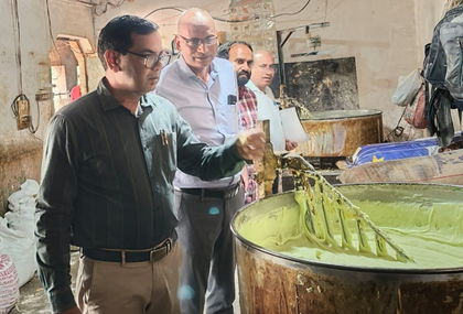 Noida: Food Dept cracks down ahead of Diwali; unsafe sweets and snacks seized | Noida: Food Dept cracks down ahead of Diwali; unsafe sweets and snacks seized