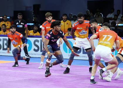 PKL 12: Shinde’s 14 points help Puneri Paltan secure a win over U Mumba | PKL 12: Shinde’s 14 points help Puneri Paltan secure a win over U Mumba