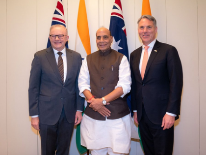 Rajnath Singh holds 'productive' talks with Australian PM Albanese, Defence Minister Marles | Rajnath Singh holds 'productive' talks with Australian PM Albanese, Defence Minister Marles Rajnath Singh holds 'productive' talks with Australian PM Albanese, Defence Minister Marles | Rajnath Singh holds 'productive' talks with Australian PM Albanese, Defence Minister Marles