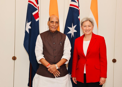 Rajnath Singh, Australian FM Penny Wong discuss ways to strengthen strategic partnership | Rajnath Singh, Australian FM Penny Wong discuss ways to strengthen strategic partnership Rajnath Singh, Australian FM Penny Wong discuss ways to strengthen strategic partnership | Rajnath Singh, Australian FM Penny Wong discuss ways to strengthen strategic partnership