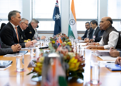 India and Australia deepen strategic alignment during Defence Ministers' Dialogue | India and Australia deepen strategic alignment during Defence Ministers' Dialogue India and Australia deepen strategic alignment during Defence Ministers' Dialogue | India and Australia deepen strategic alignment during Defence Ministers' Dialogue