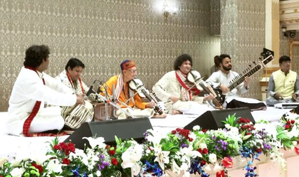 ‘Wonderful rendition’: PM Modi, Keir Starmer enjoy classical performance of Ed Sheeran-Arijit Singh's 'Sapphire' | ‘Wonderful rendition’: PM Modi, Keir Starmer enjoy classical performance of Ed Sheeran-Arijit Singh's 'Sapphire' ‘Wonderful rendition’: PM Modi, Keir Starmer enjoy classical performance of Ed Sheeran-Arijit Singh's 'Sapphire' | ‘Wonderful rendition’: PM Modi, Keir Starmer enjoy classical performance of Ed Sheeran-Arijit Singh's 'Sapphire'