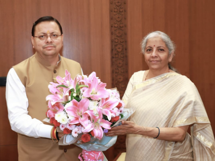 Uttarakhand CM Dhami meets FM Sitharaman, seeks support for key infrastructure projects | Uttarakhand CM Dhami meets FM Sitharaman, seeks support for key infrastructure projects