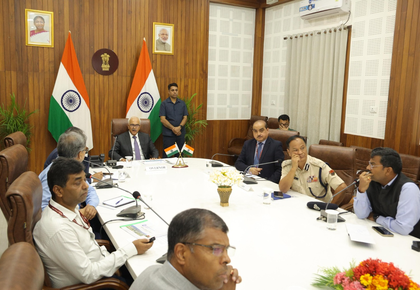 Manipur Guv reviews progress of Jiribam-Imphal railway project | Manipur Guv reviews progress of Jiribam-Imphal railway project Manipur Guv reviews progress of Jiribam-Imphal railway project | Manipur Guv reviews progress of Jiribam-Imphal railway project