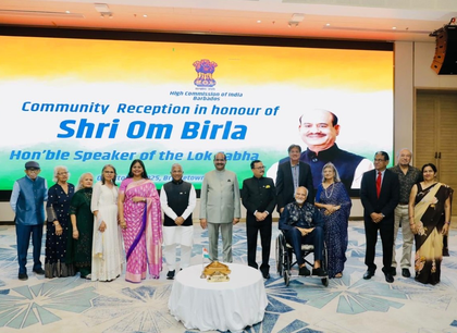 LS Speaker Om Birla interacts with diaspora in Barbados, highlights India's achievements | LS Speaker Om Birla interacts with diaspora in Barbados, highlights India's achievements