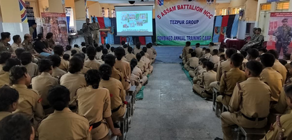 Army holds recruitment outreach event in Assam, inspires 425 NCC cadets | Army holds recruitment outreach event in Assam, inspires 425 NCC cadets Army holds recruitment outreach event in Assam, inspires 425 NCC cadets | Army holds recruitment outreach event in Assam, inspires 425 NCC cadets