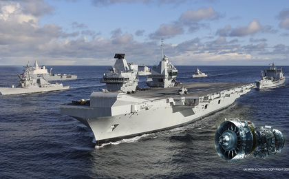 Proud to showcase propulsion technology in UK Carrier Strike Group’s India tour: Rolls-Royce | Proud to showcase propulsion technology in UK Carrier Strike Group’s India tour: Rolls-Royce