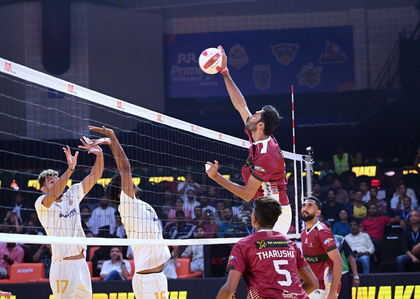 PVL 2025: Ahmedabad Defenders come from behind to beat Calicut Heroes | PVL 2025: Ahmedabad Defenders come from behind to beat Calicut Heroes