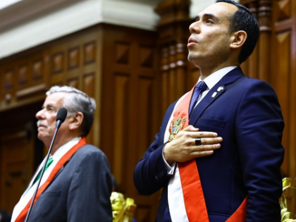 Peru's Congress leader Jose Jeri sworn in as President | Peru's Congress leader Jose Jeri sworn in as President Peru's Congress leader Jose Jeri sworn in as President | Peru's Congress leader Jose Jeri sworn in as President
